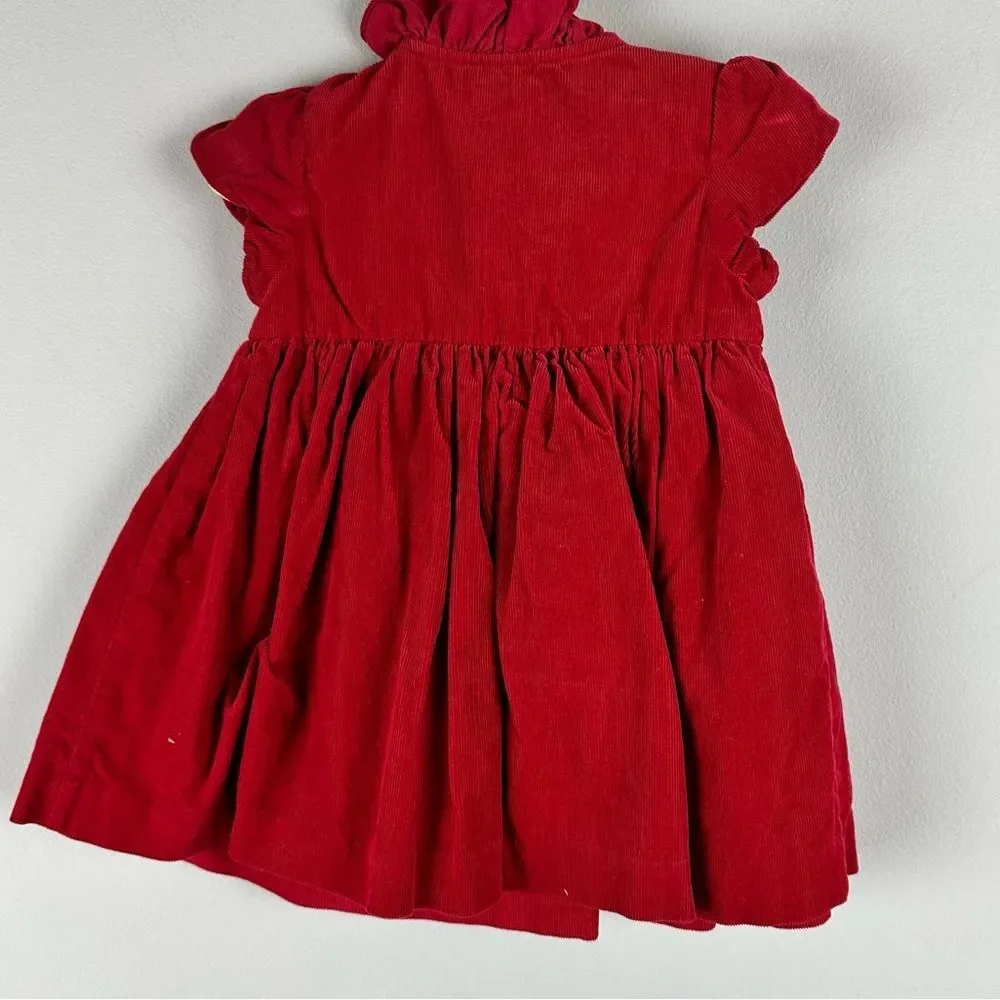 Ralph Lauren Corduroy Festive dress